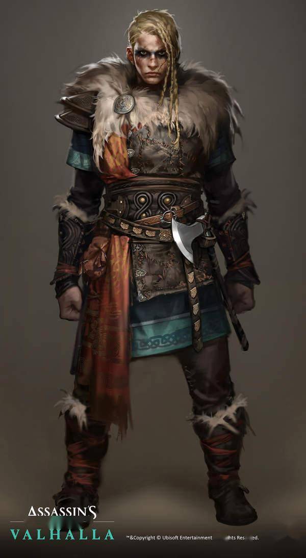 ac 英灵殿 海量概念原画 设计稿 一览中世纪美景