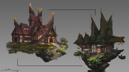 双截棍的艺术呈现 概念设定与插画探索（一）