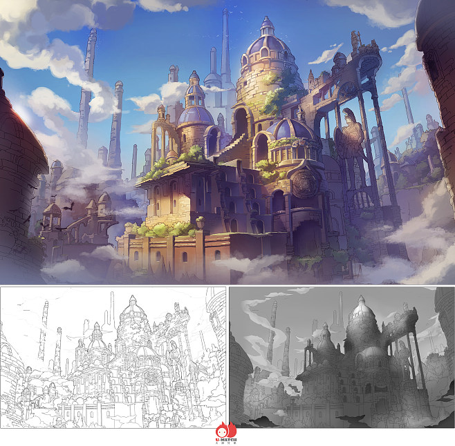 火源兄弟 融合CG与插画动漫的原画概念设计探索