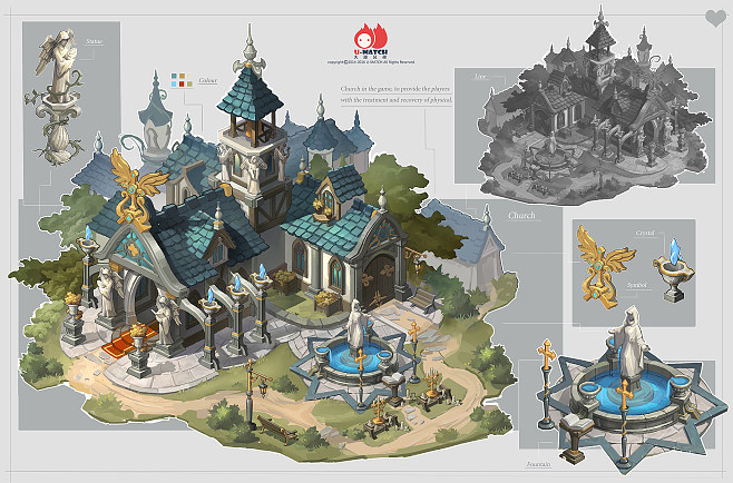 火源兄弟 融合古典与现代的奇幻原画概念设计探索