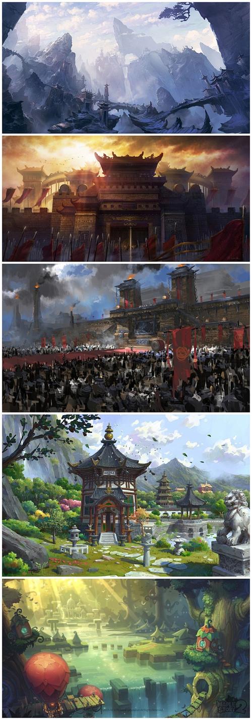 三维幻境 CG游戏场景概念设计的艺术与技法